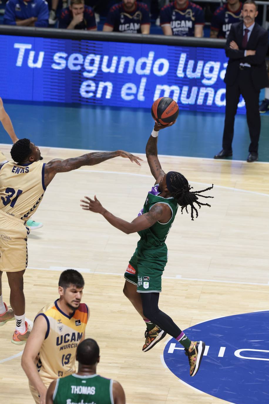 El Unicaja- UCAM Murcia, en imágenes