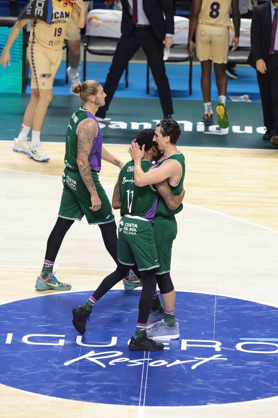 El Unicaja- UCAM Murcia, en imágenes