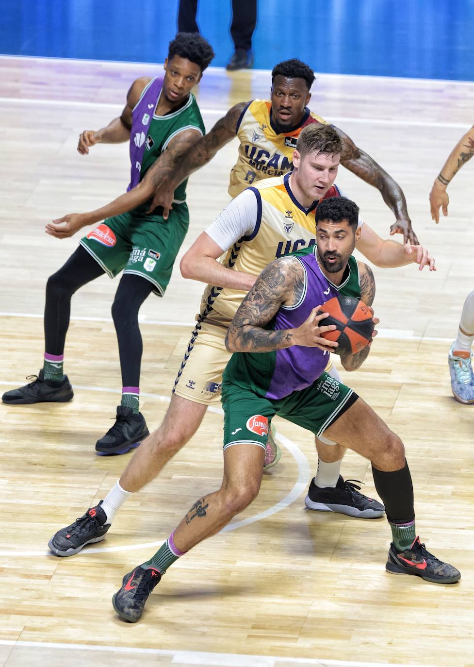 El Unicaja- UCAM Murcia, en imágenes