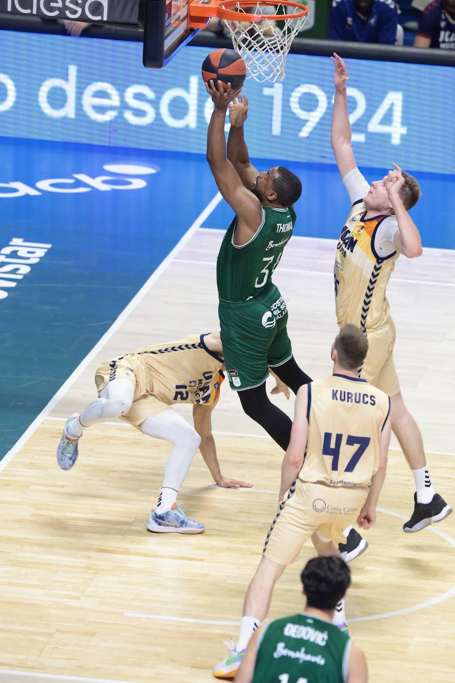 El Unicaja- UCAM Murcia, en imágenes