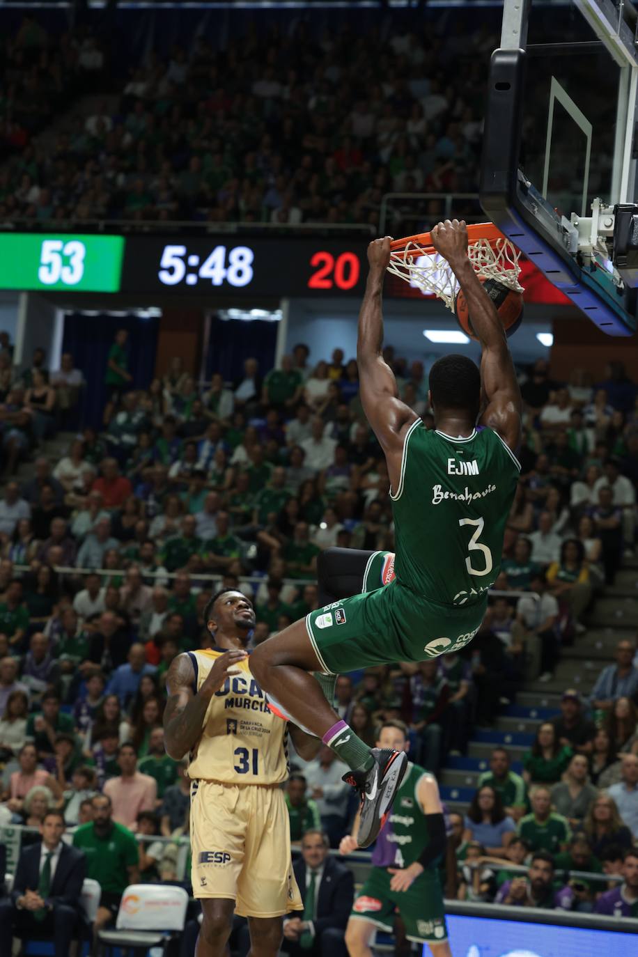 El Unicaja- UCAM Murcia, en imágenes