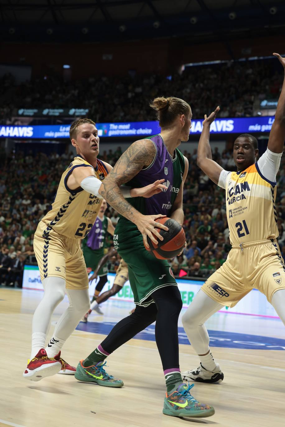 El Unicaja- UCAM Murcia, en imágenes