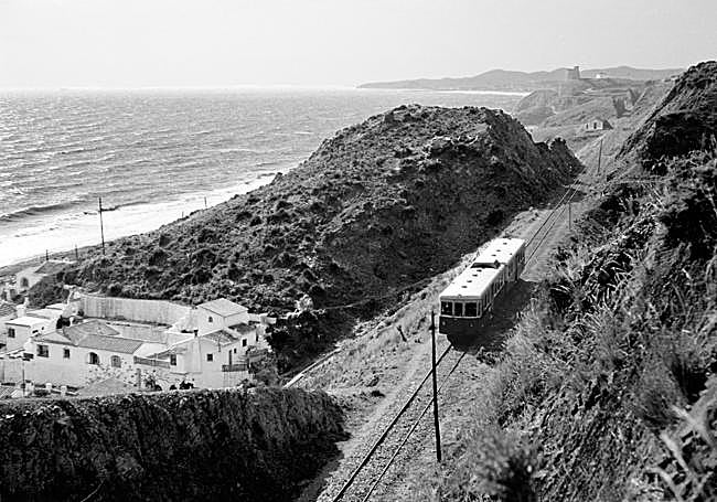 El ferrocarril a Fuengirola en 1958.