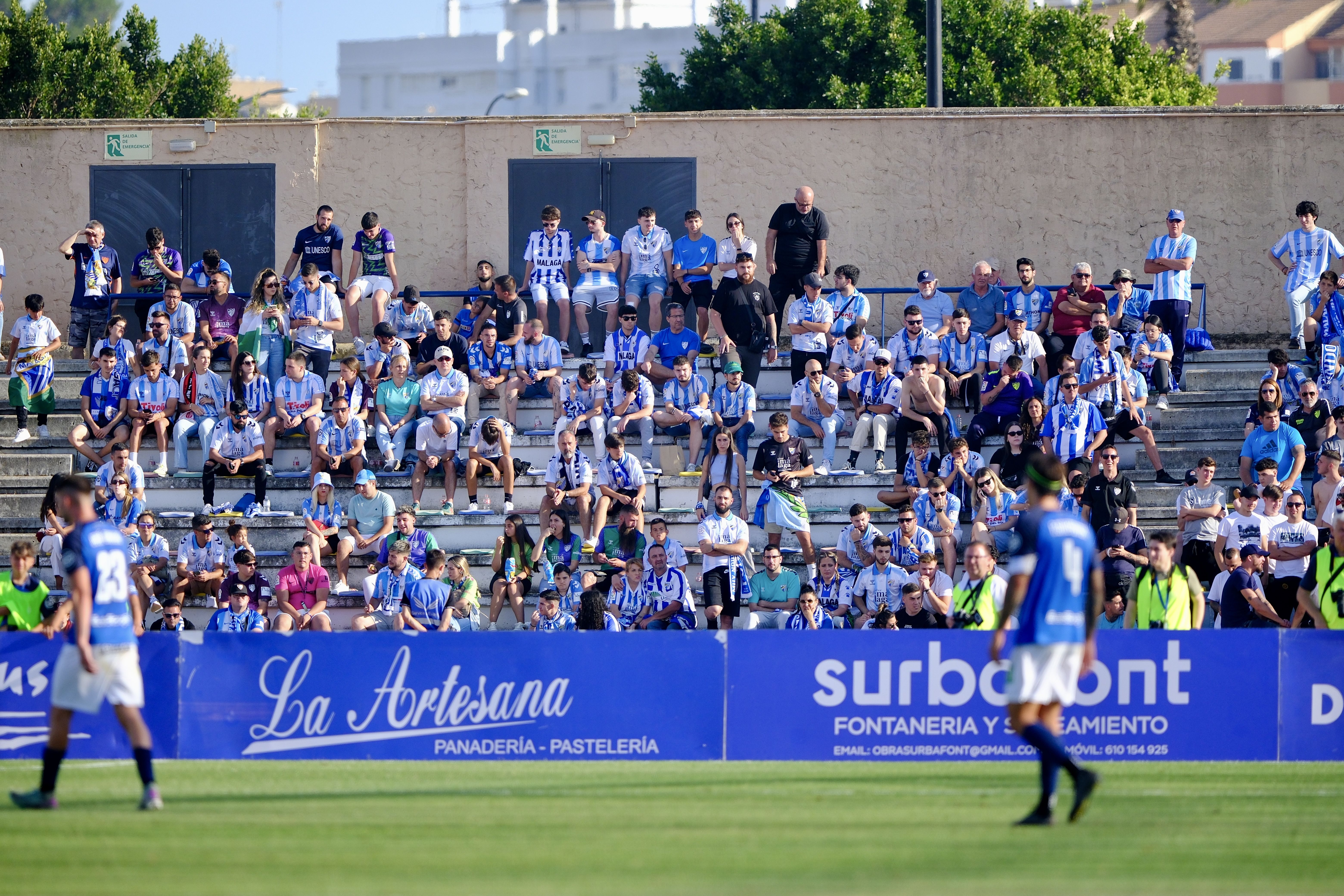 Las mejores imágenes del San Fernando - Málaga