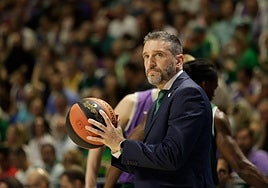 Ibon Navarro, en este último partido ante el Zunder Palencia.