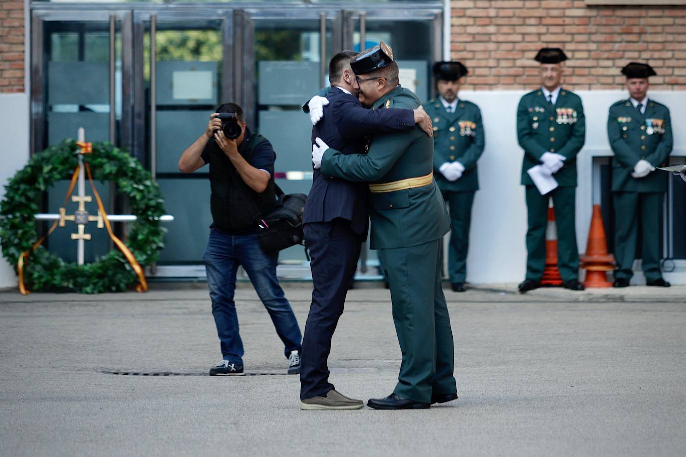 Homenaje a la Guardia Civil en Málaga por su 180 aniversario