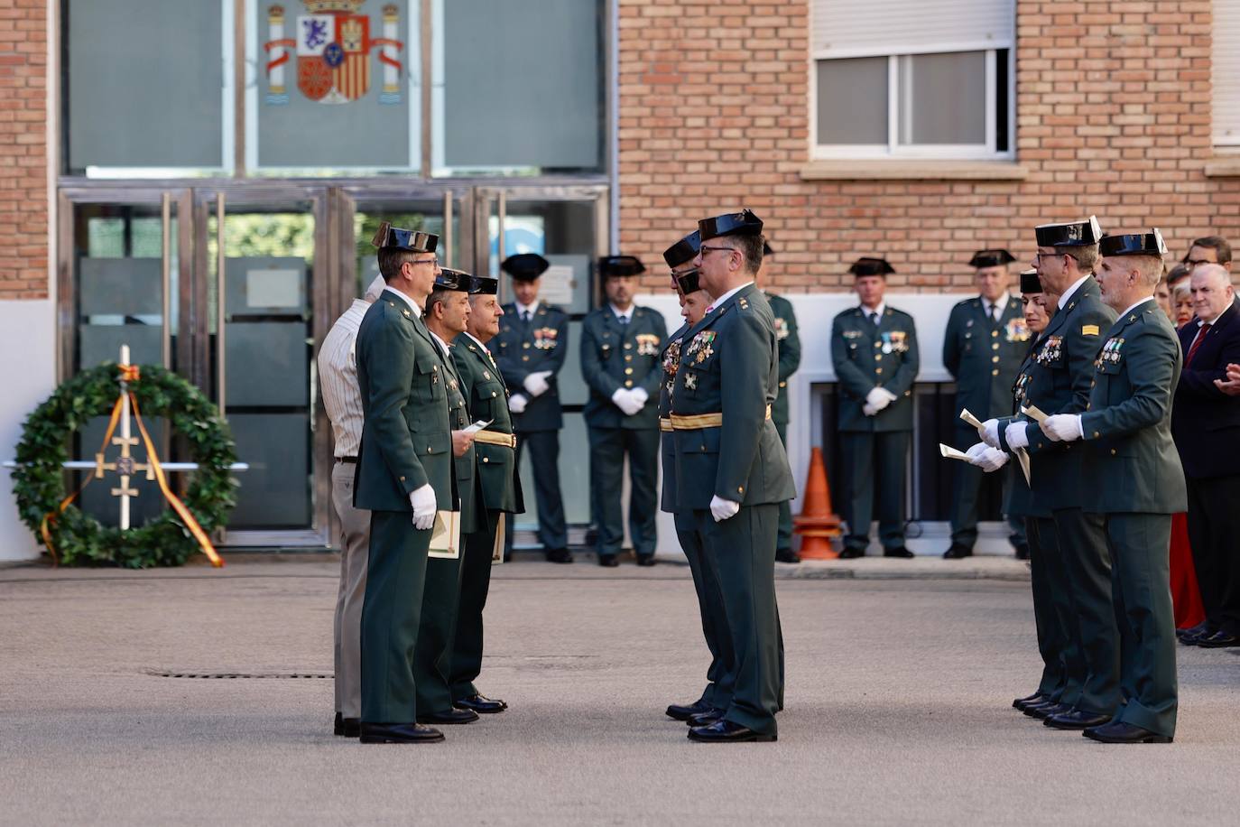 Homenaje a la Guardia Civil en Málaga por su 180 aniversario