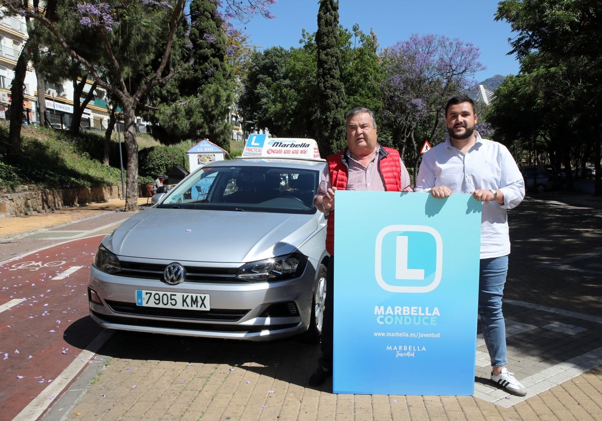 Presentación de las ayudas de 'Marbella Conduce'.