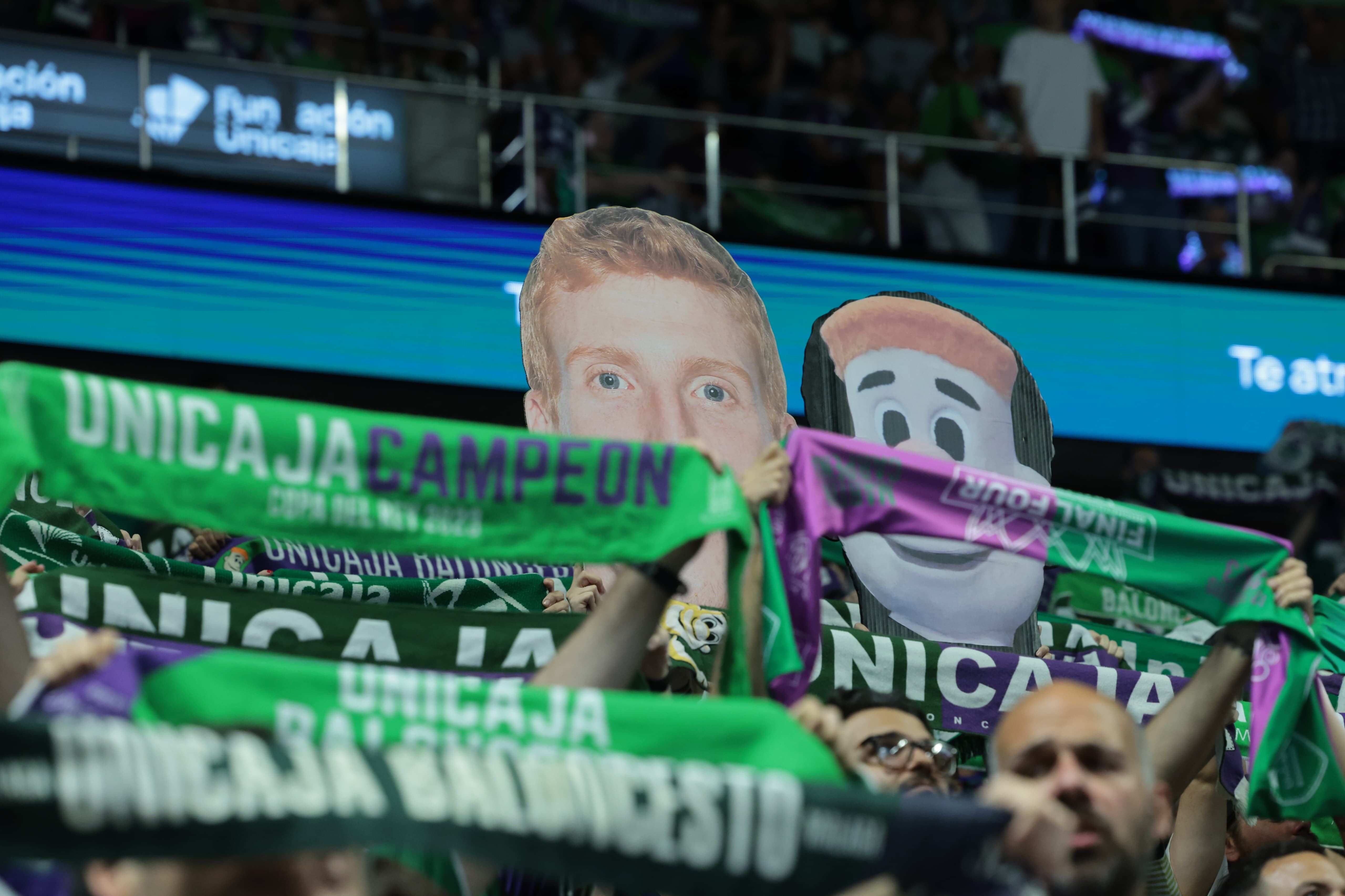 El Unicaja-Baxi Manresa del primer partido de cuartos de final, en imágenes