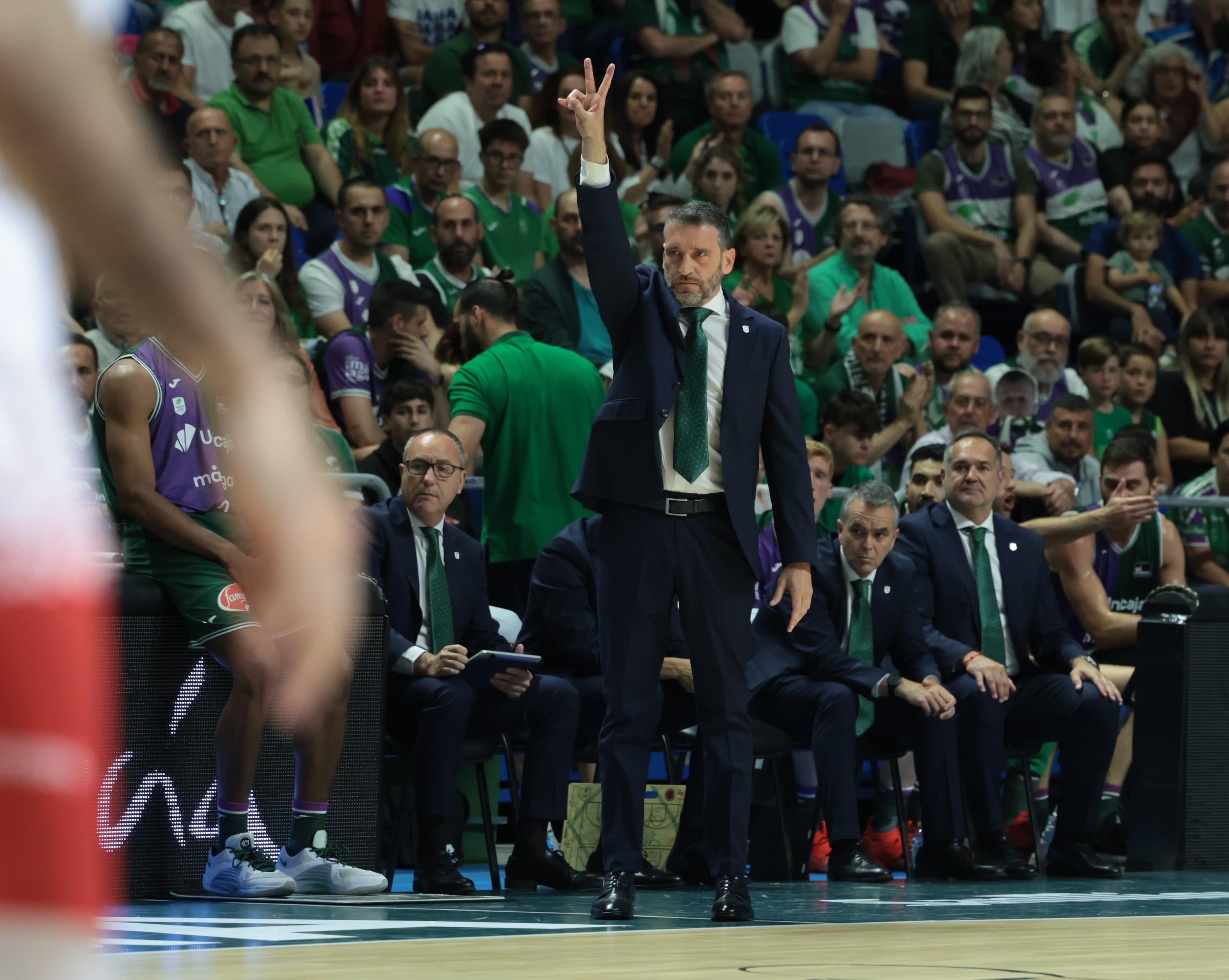 El Unicaja-Baxi Manresa del primer partido de cuartos de final, en imágenes