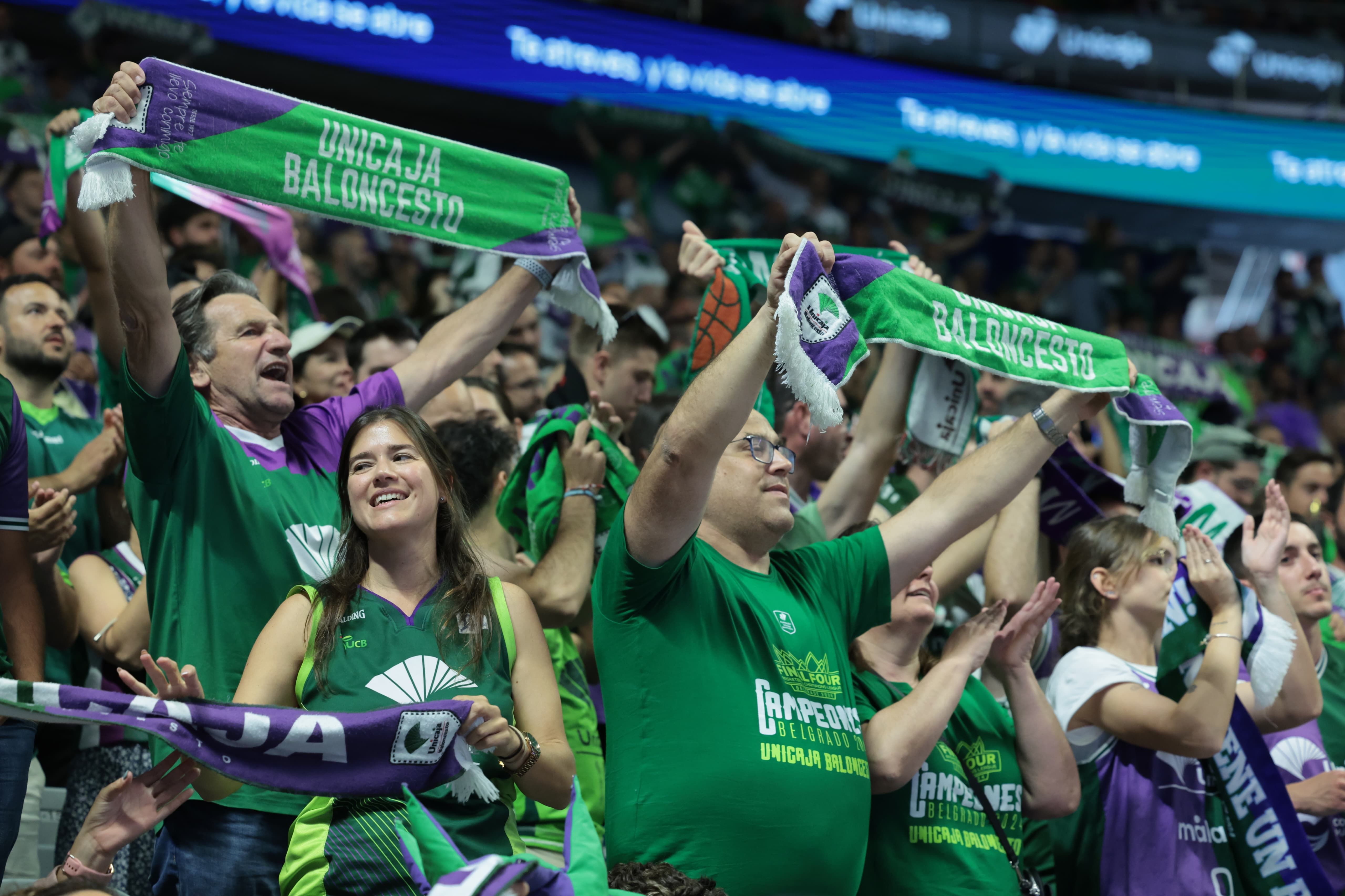 El Unicaja-Baxi Manresa del primer partido de cuartos de final, en imágenes