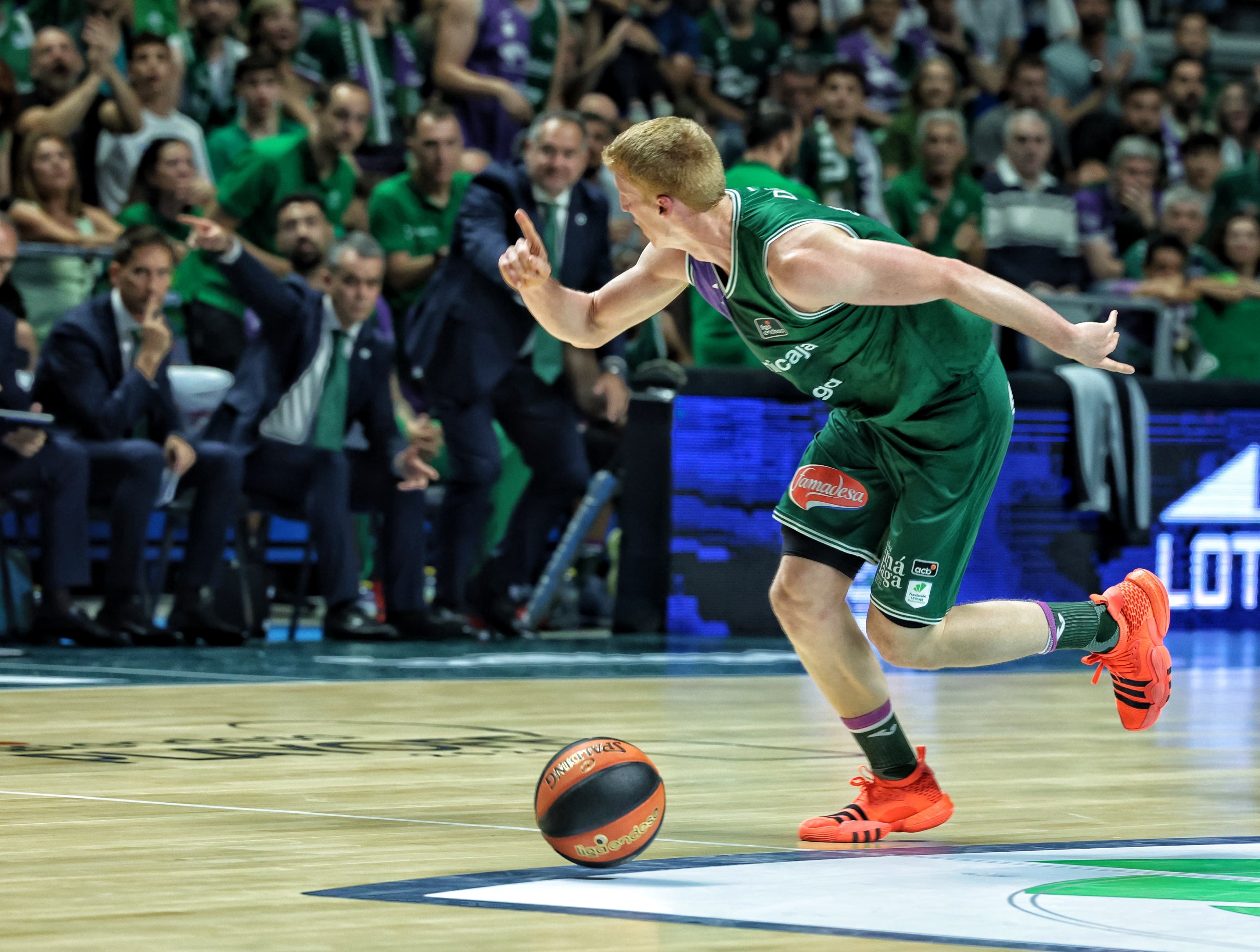 El Unicaja-Baxi Manresa del primer partido de cuartos de final, en imágenes