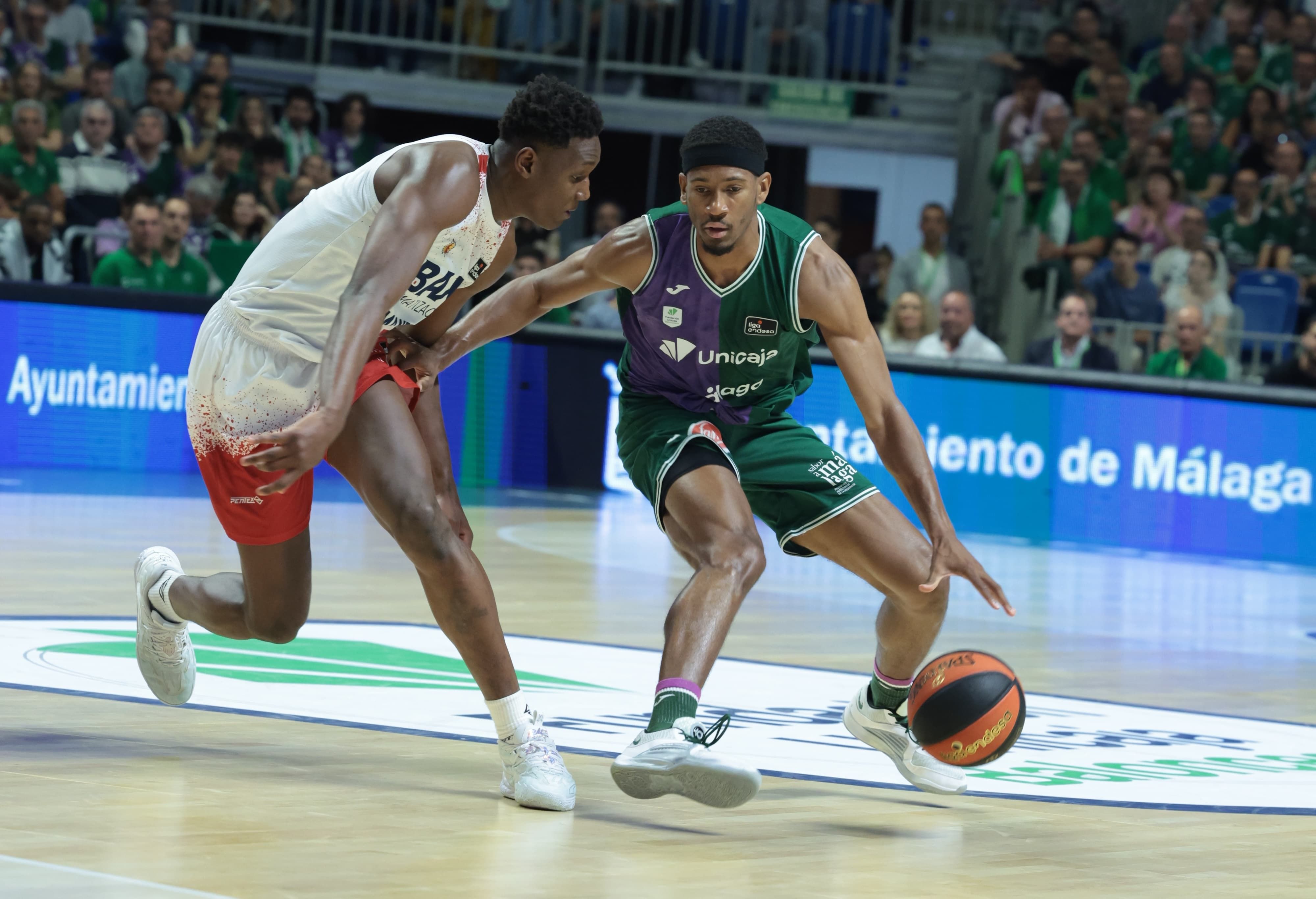 El Unicaja-Baxi Manresa del primer partido de cuartos de final, en imágenes