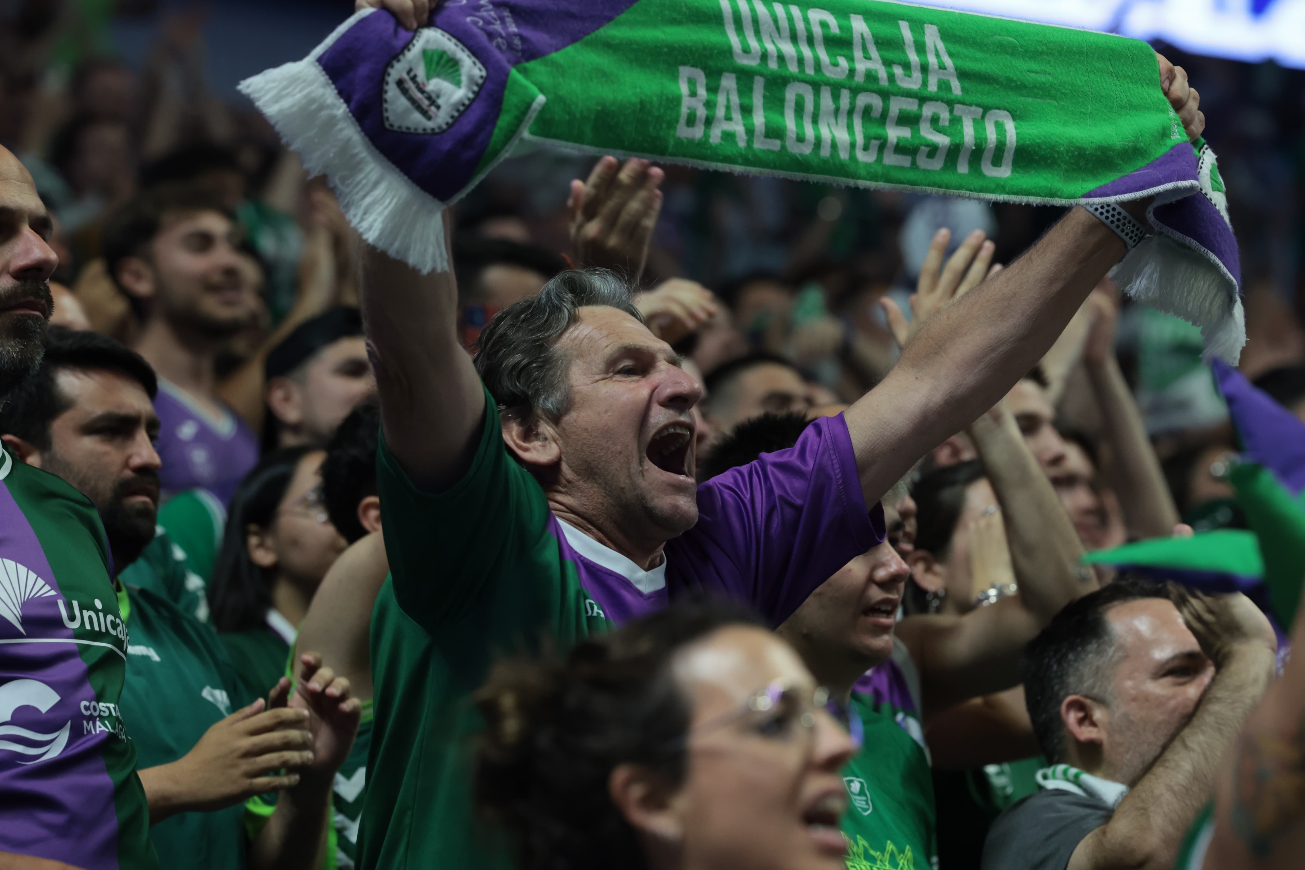 El Unicaja-Baxi Manresa del primer partido de cuartos de final, en imágenes