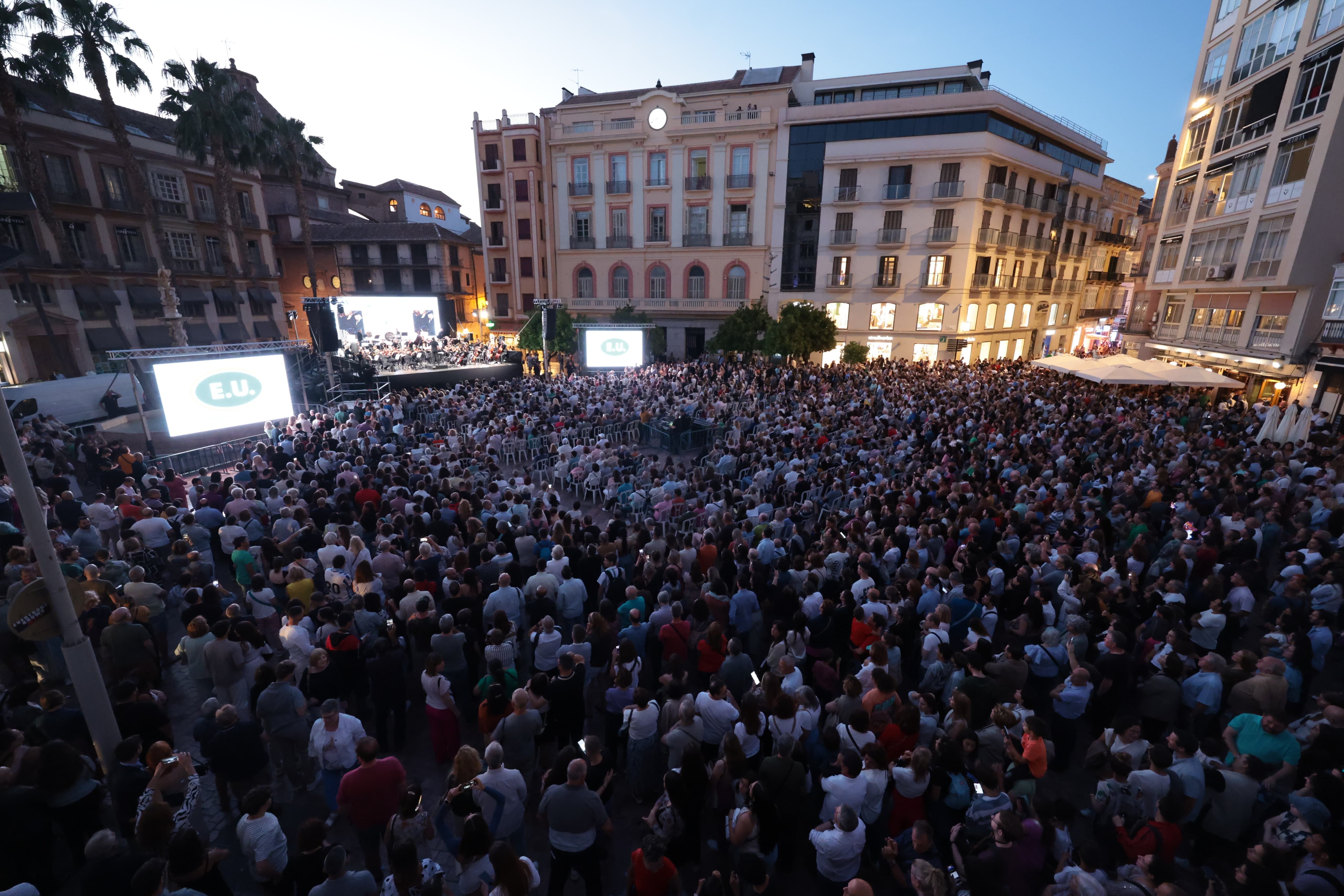 La Noche en Blanco 2024 en Málaga, en imágenes