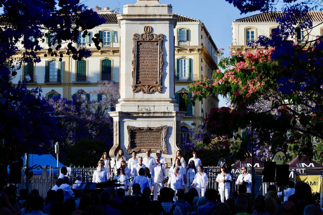 La Noche en Blanco 2024 en Málaga, en imágenes