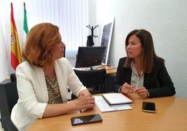 Reunión de trabajo en el área de Comercio para la preparación del curso.