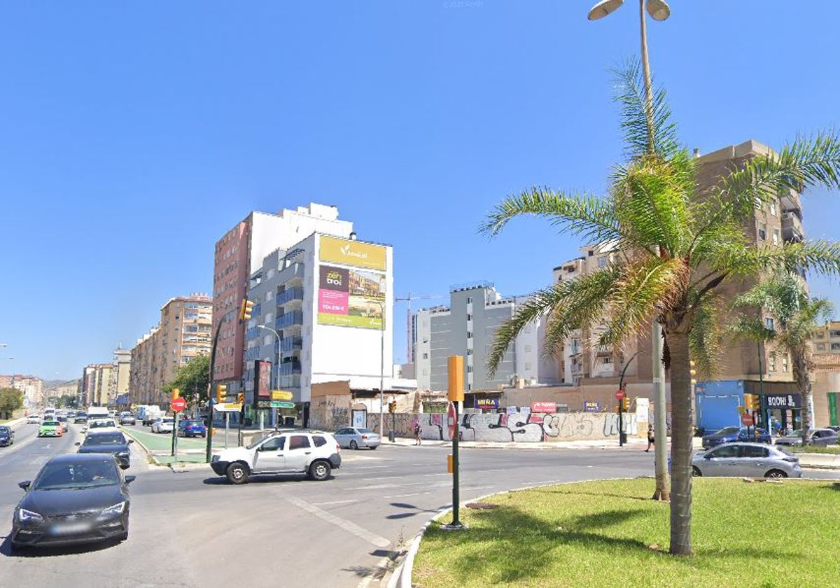 Solar en el que se construirá un hotel de siete plantas.