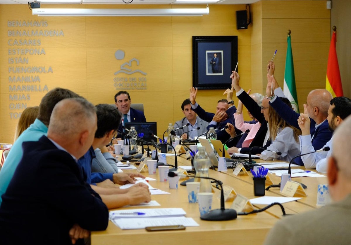 La Mancomunidad de la Costa del Sol Occidental alcanzará la 'deuda cero' en julio