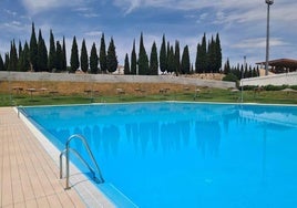 La piscina.
