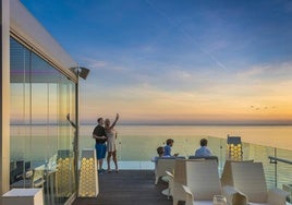 Terraza Amare, en Marbella
