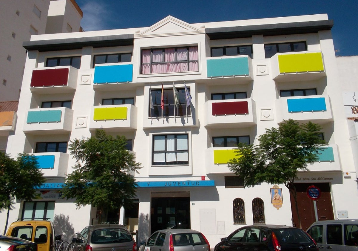 Edificio de Colores, donde se ubica la sede de la Concejalía de Juventud.