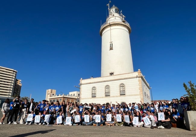 Imagen tomada en el último encuentro nacional de Escuelas de Segunda Oportunidad, que se celebró en Málaga.