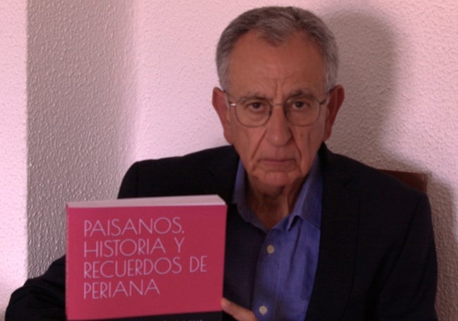 José Manuel Frías, con su nuevo libro sobre Periana.