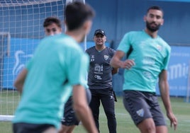 Pellicer, en un entrenamiento de esta semana.