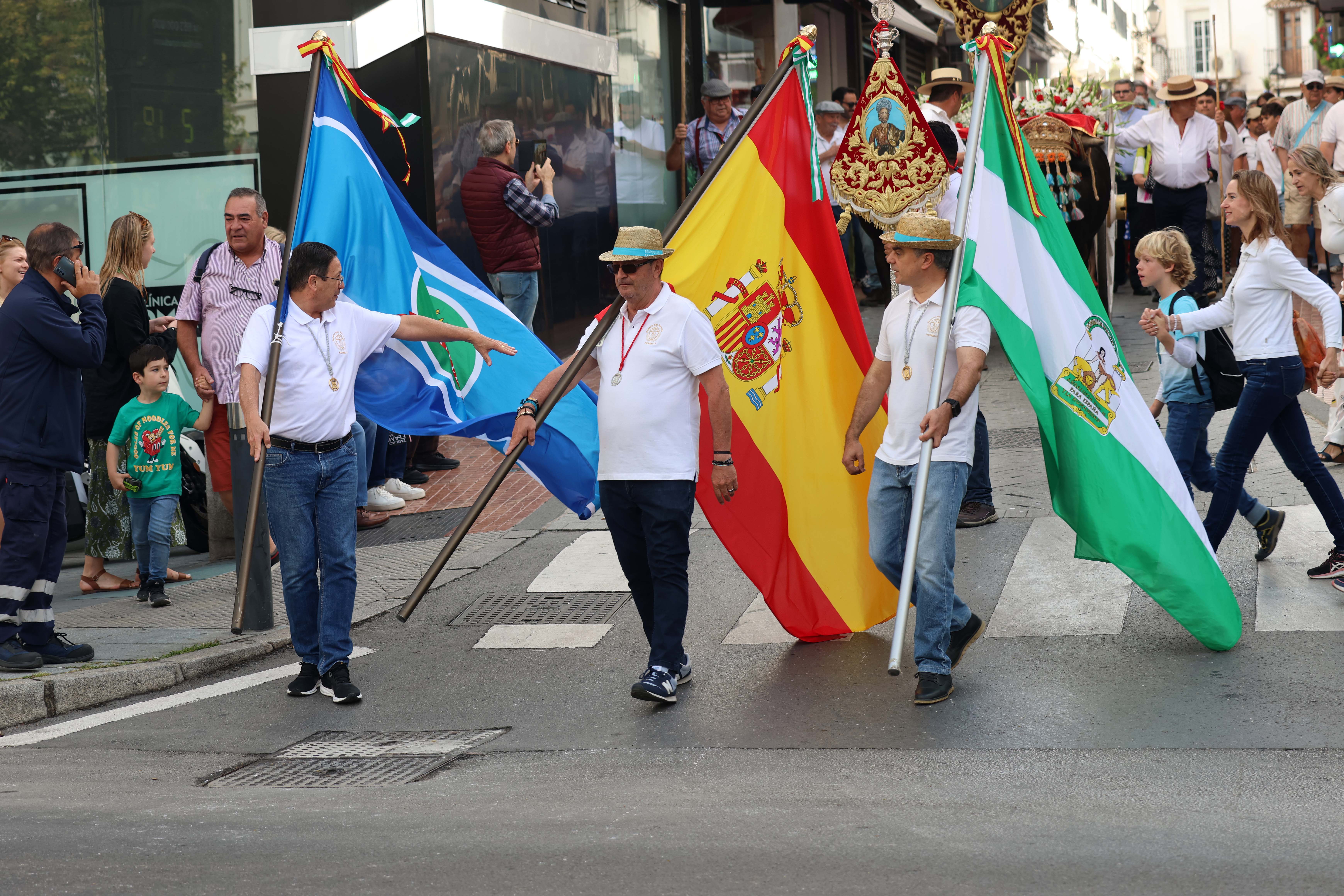 Marbella celebra su romería, preludio de la feria de San Bernabé