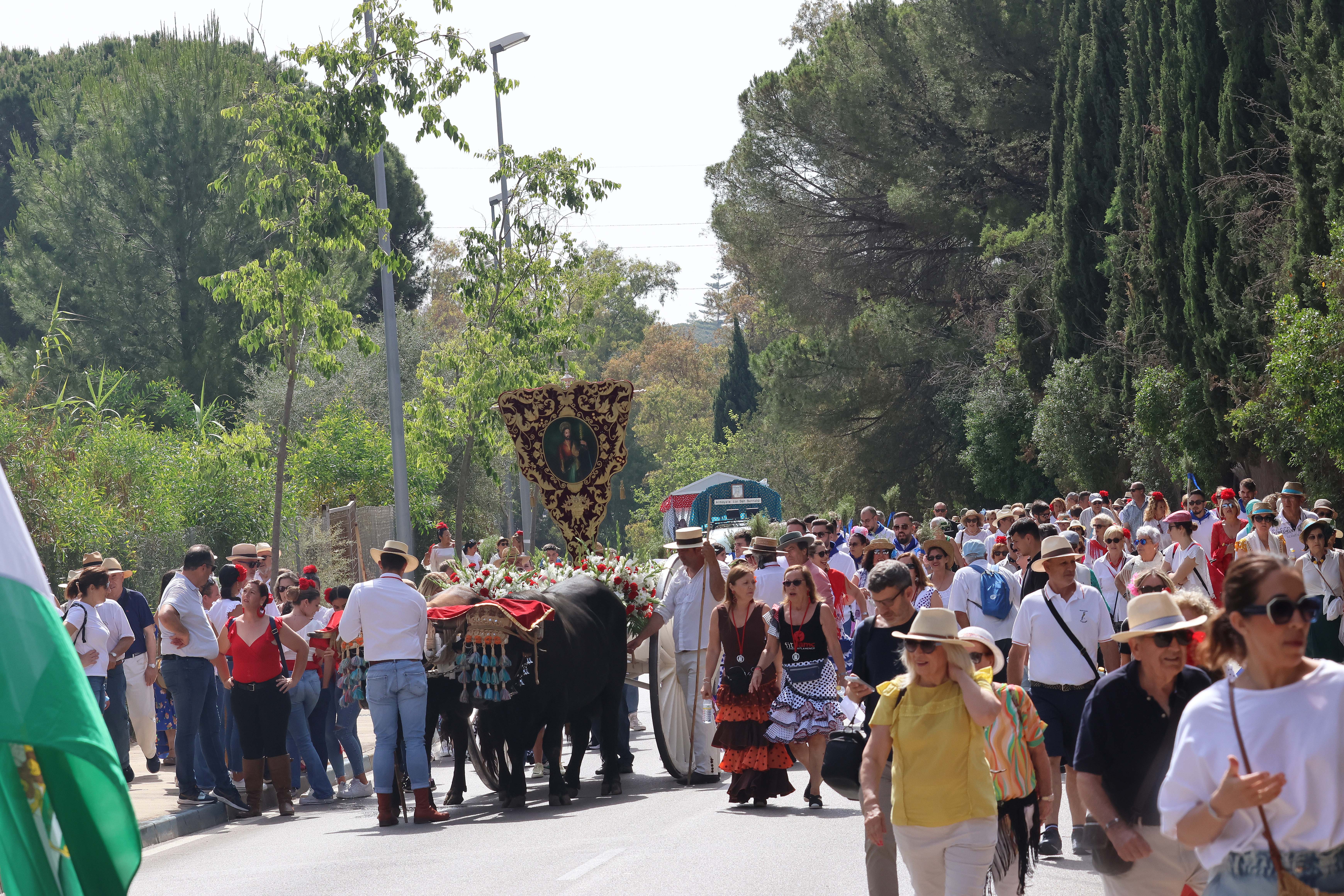 Marbella celebra su romería, preludio de la feria de San Bernabé