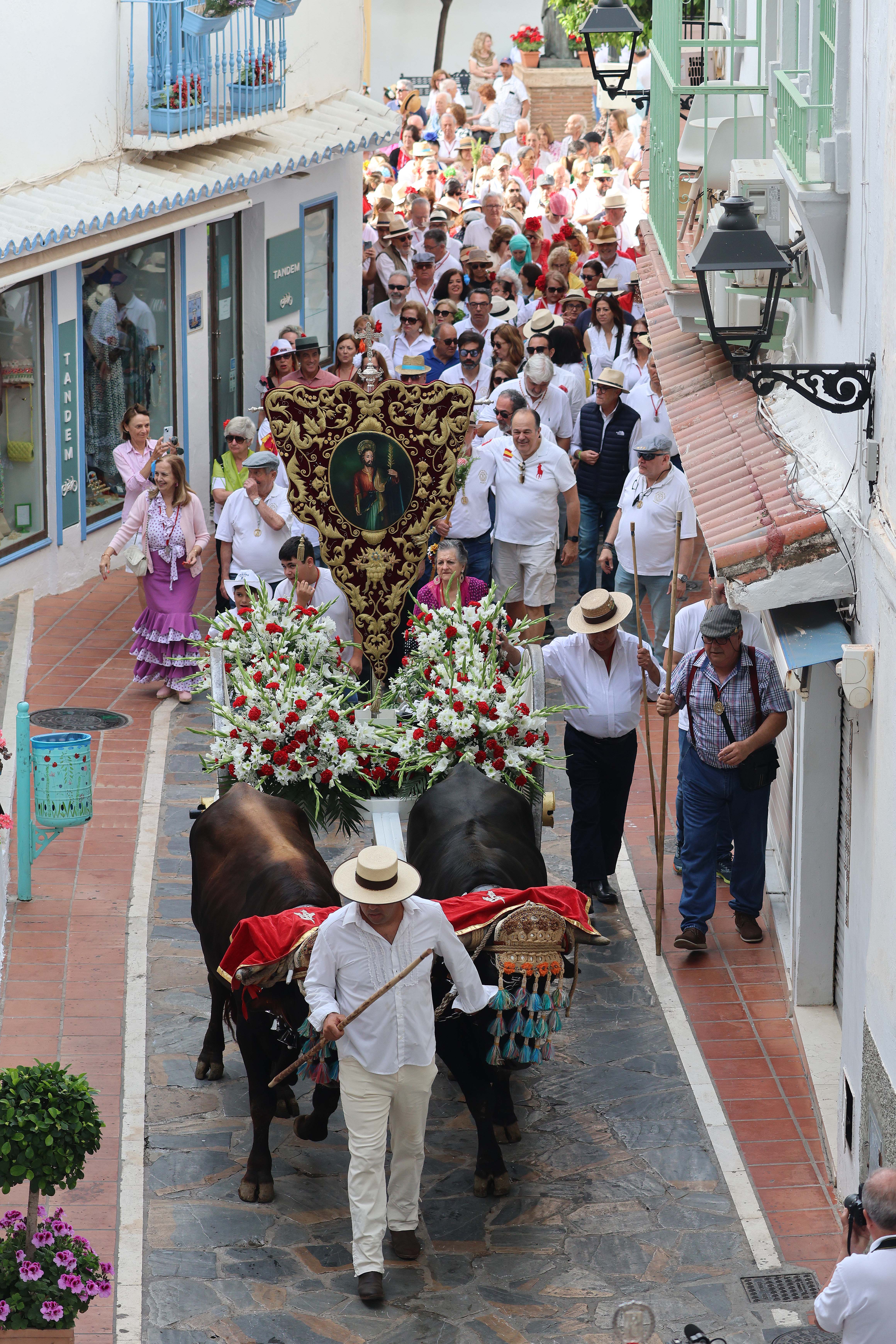 Marbella celebra su romería, preludio de la feria de San Bernabé