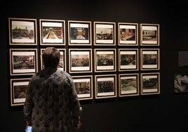 Fotografías de la Casa de la Misericordia expuestas en La Térmica.