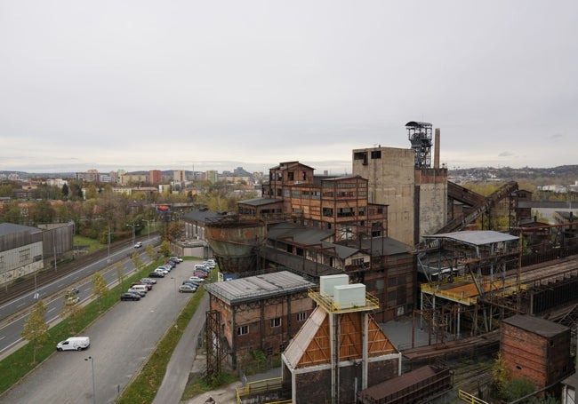Vista desde la torre Bolt de la zona más industrial.