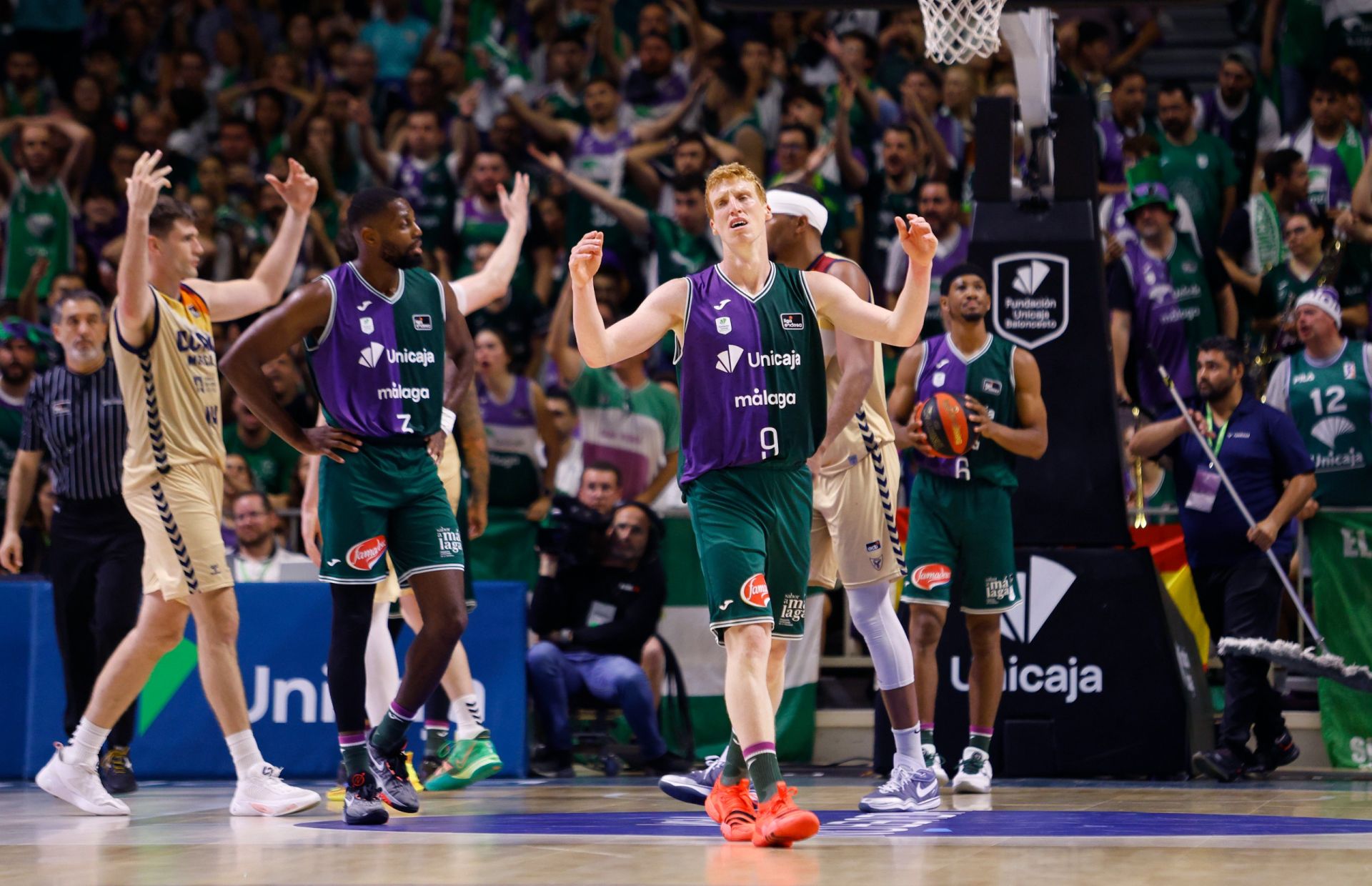 El segundo partido Unicaja- UCAM Murcia de semifinales, en imágenes