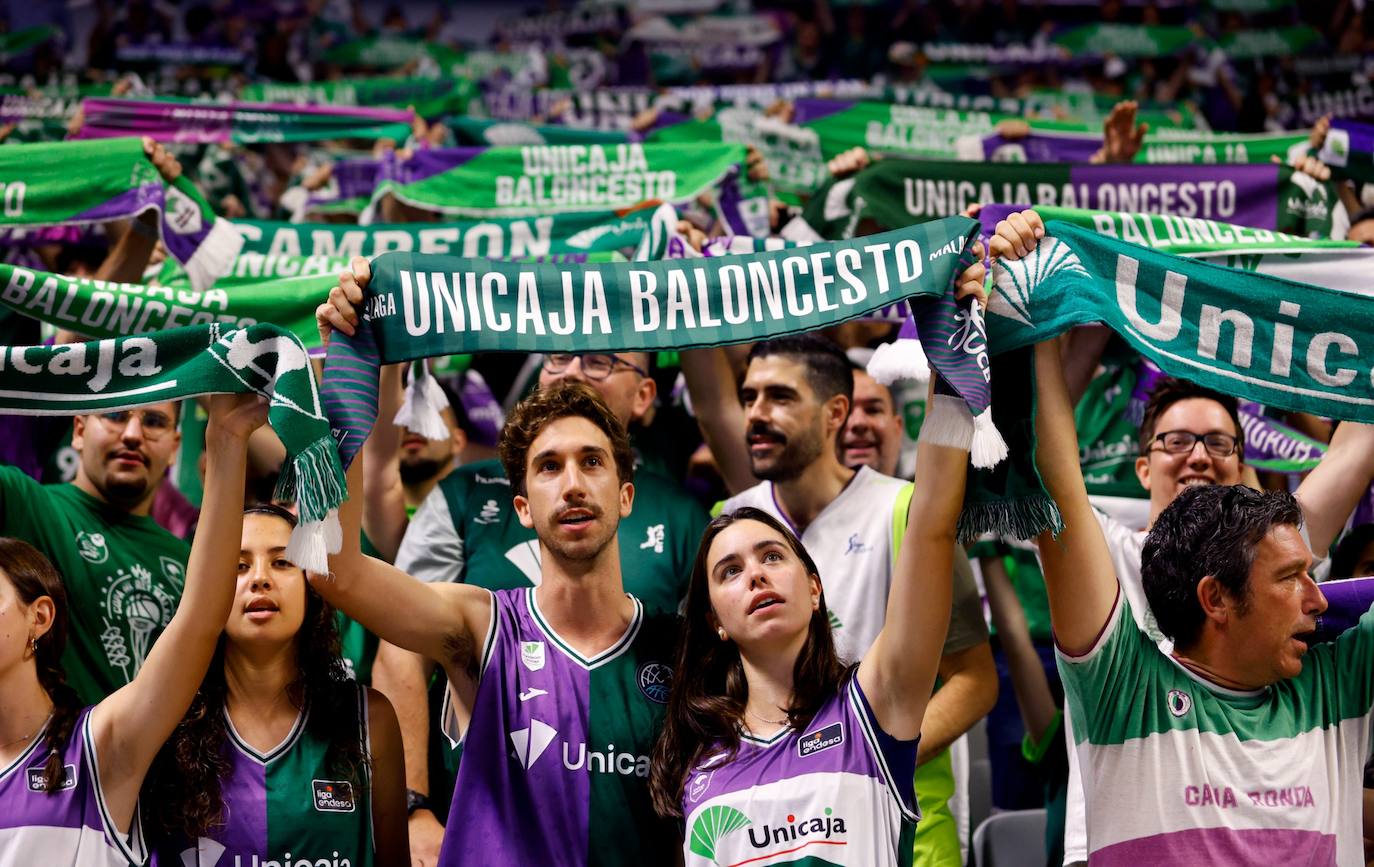 El segundo partido Unicaja- UCAM Murcia de semifinales, en imágenes