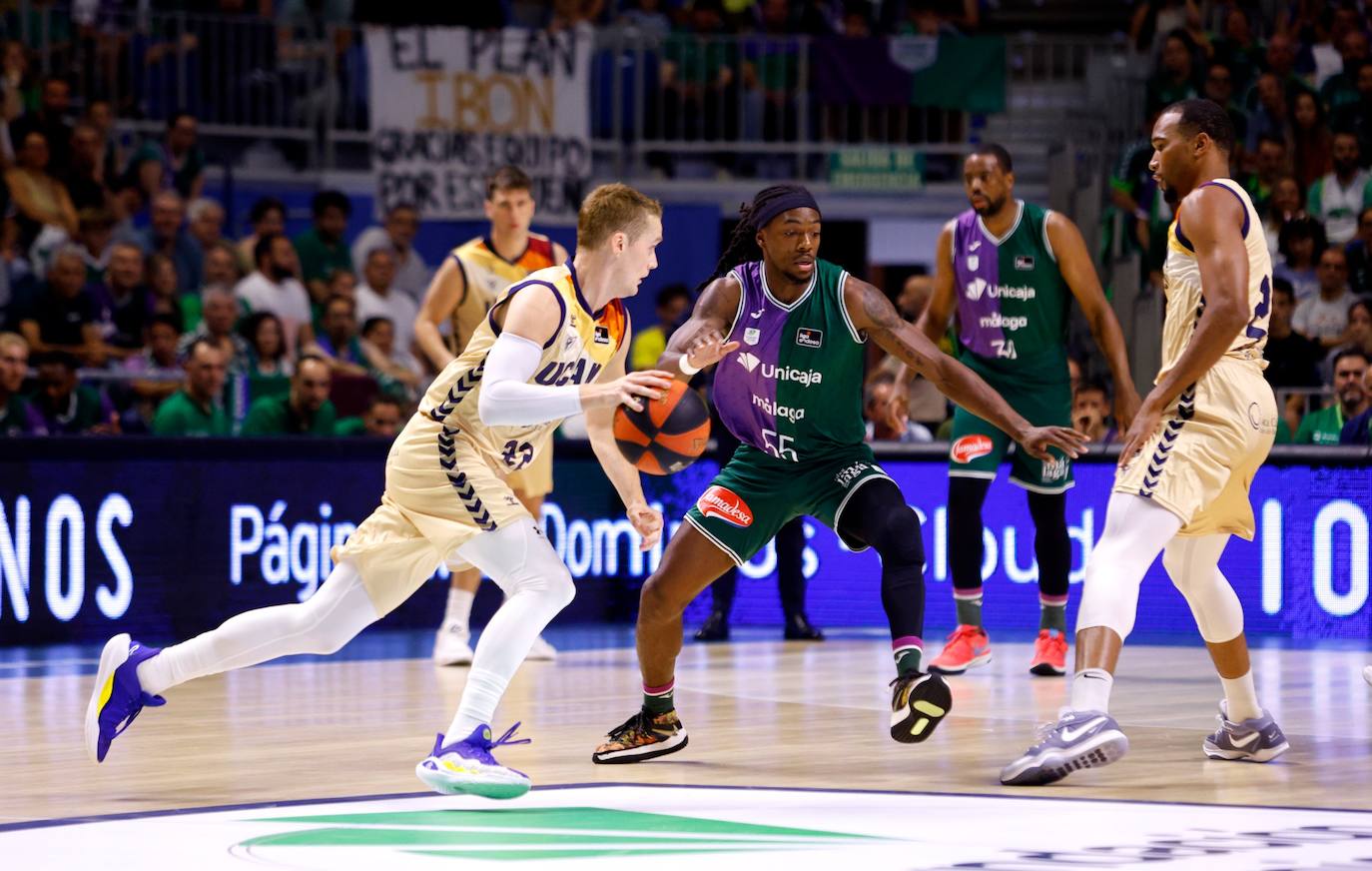 El segundo partido Unicaja- UCAM Murcia de semifinales, en imágenes