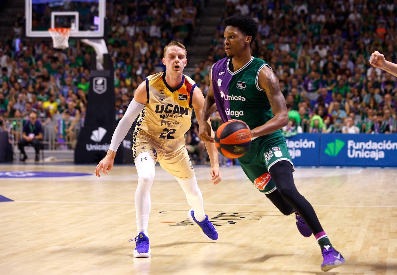 El segundo partido Unicaja- UCAM Murcia de semifinales, en imágenes