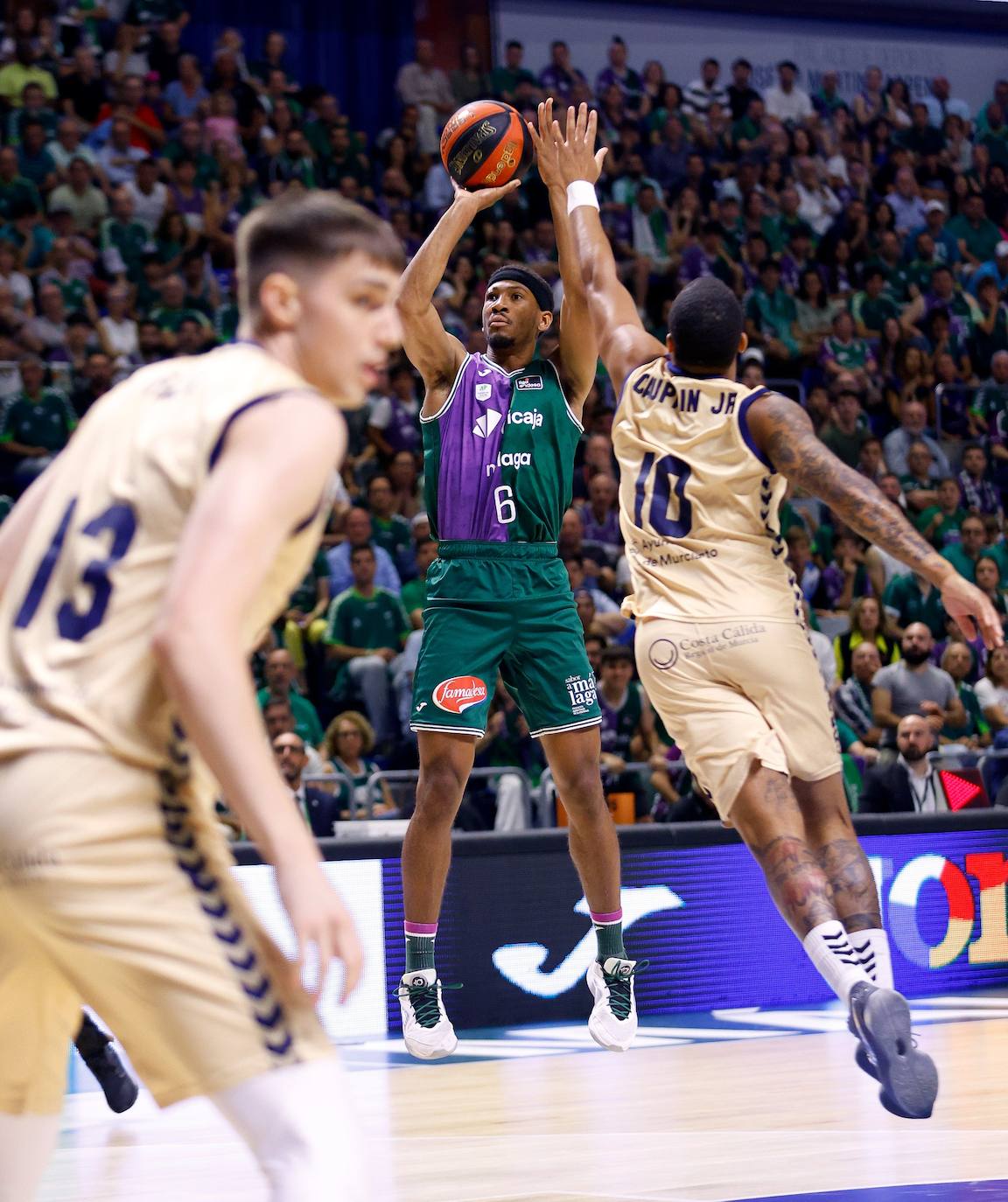El segundo partido Unicaja- UCAM Murcia de semifinales, en imágenes