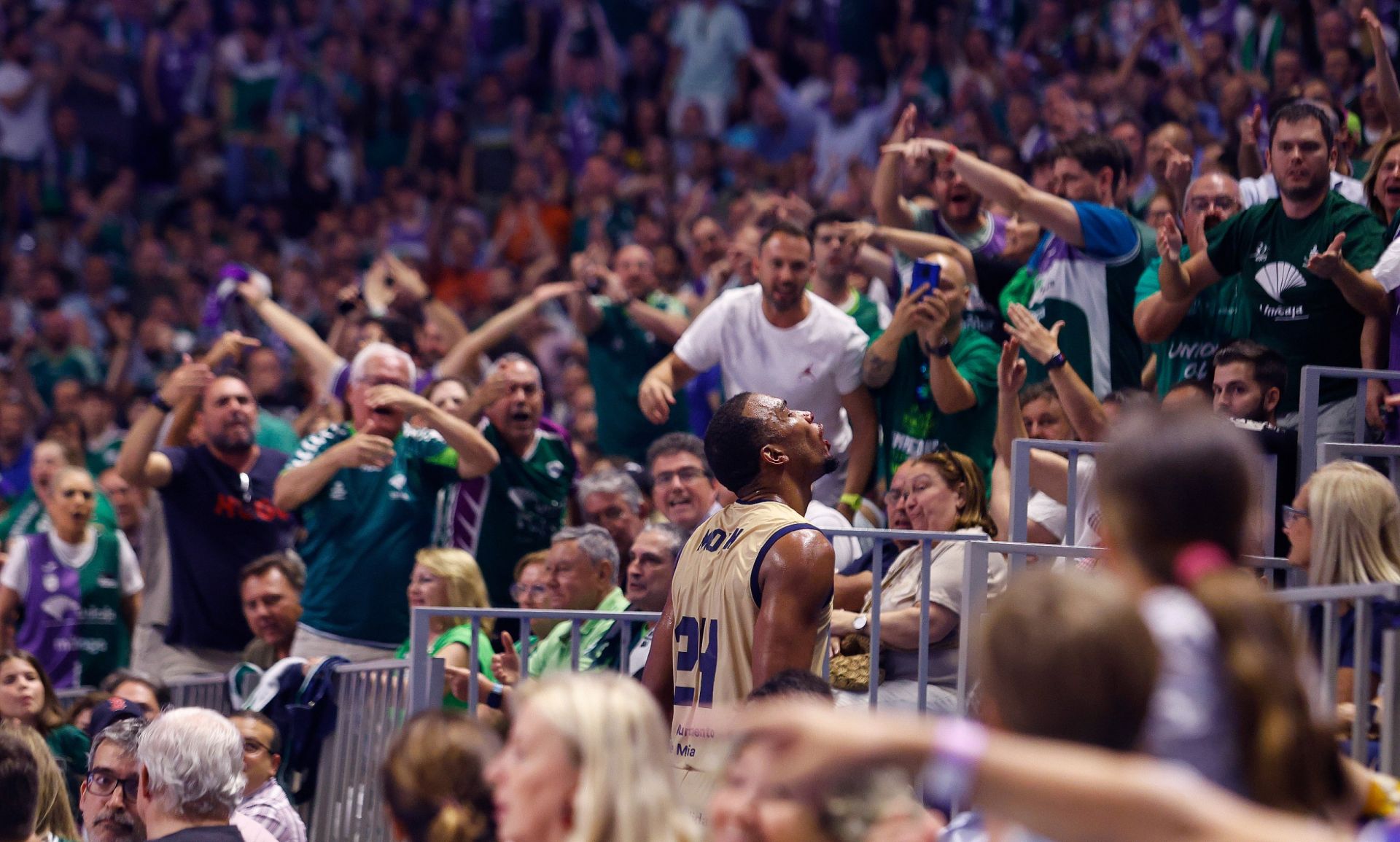 El segundo partido Unicaja- UCAM Murcia de semifinales, en imágenes