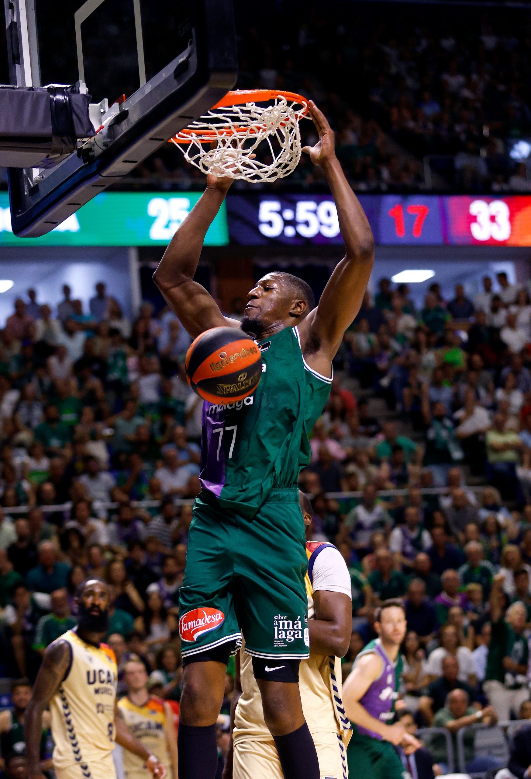 El segundo partido Unicaja- UCAM Murcia de semifinales, en imágenes