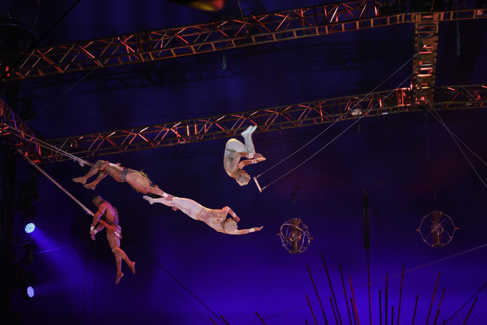 La &#039;Alegría&#039; del Circo del Sol en Málaga, en imágenes