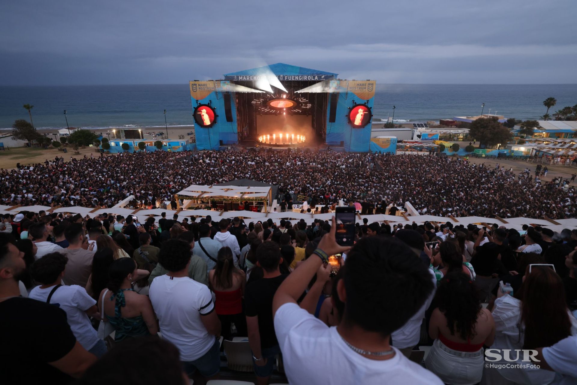 El concierto de Eladio Carrión en Marenostrum Fuengirola, en imágenes