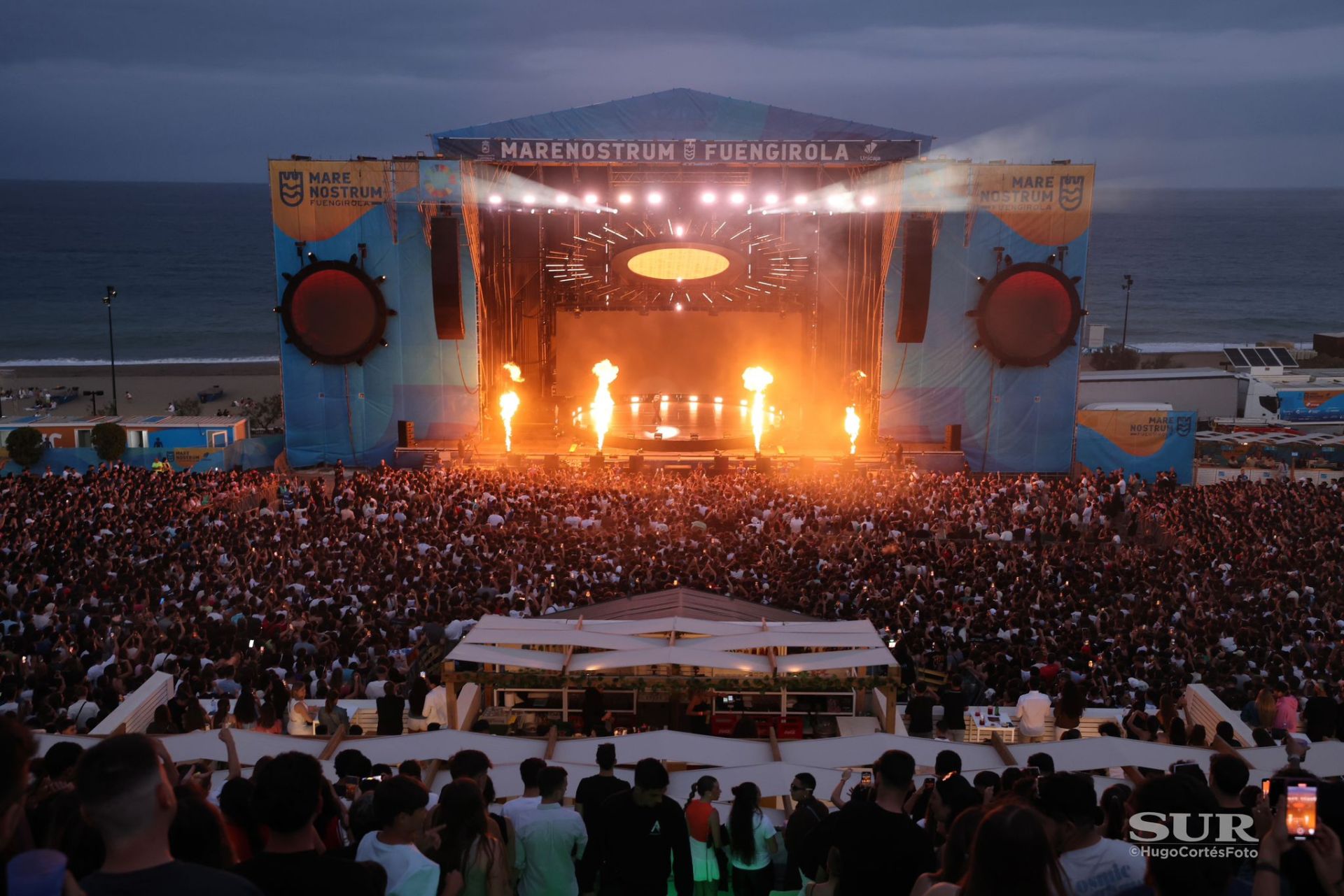 El concierto de Eladio Carrión en Marenostrum Fuengirola, en imágenes