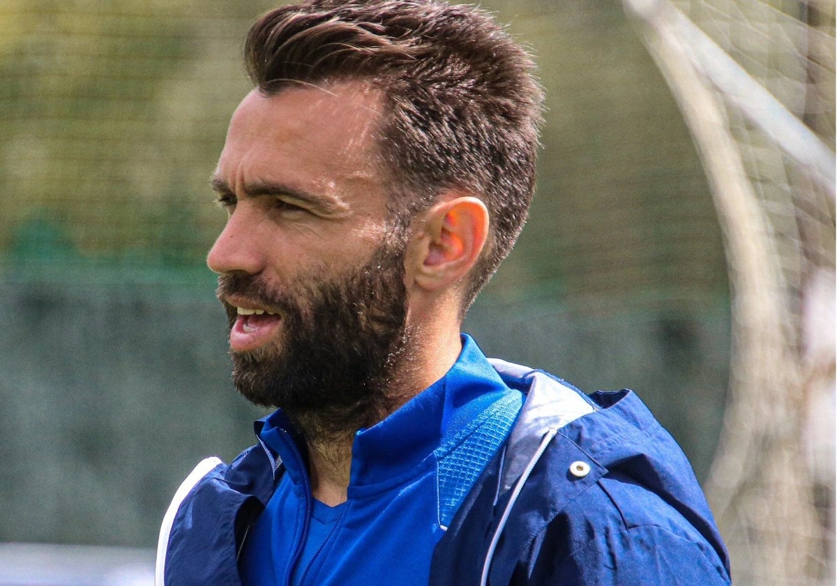 El entrenador del Marbella, Fran Beltrán.