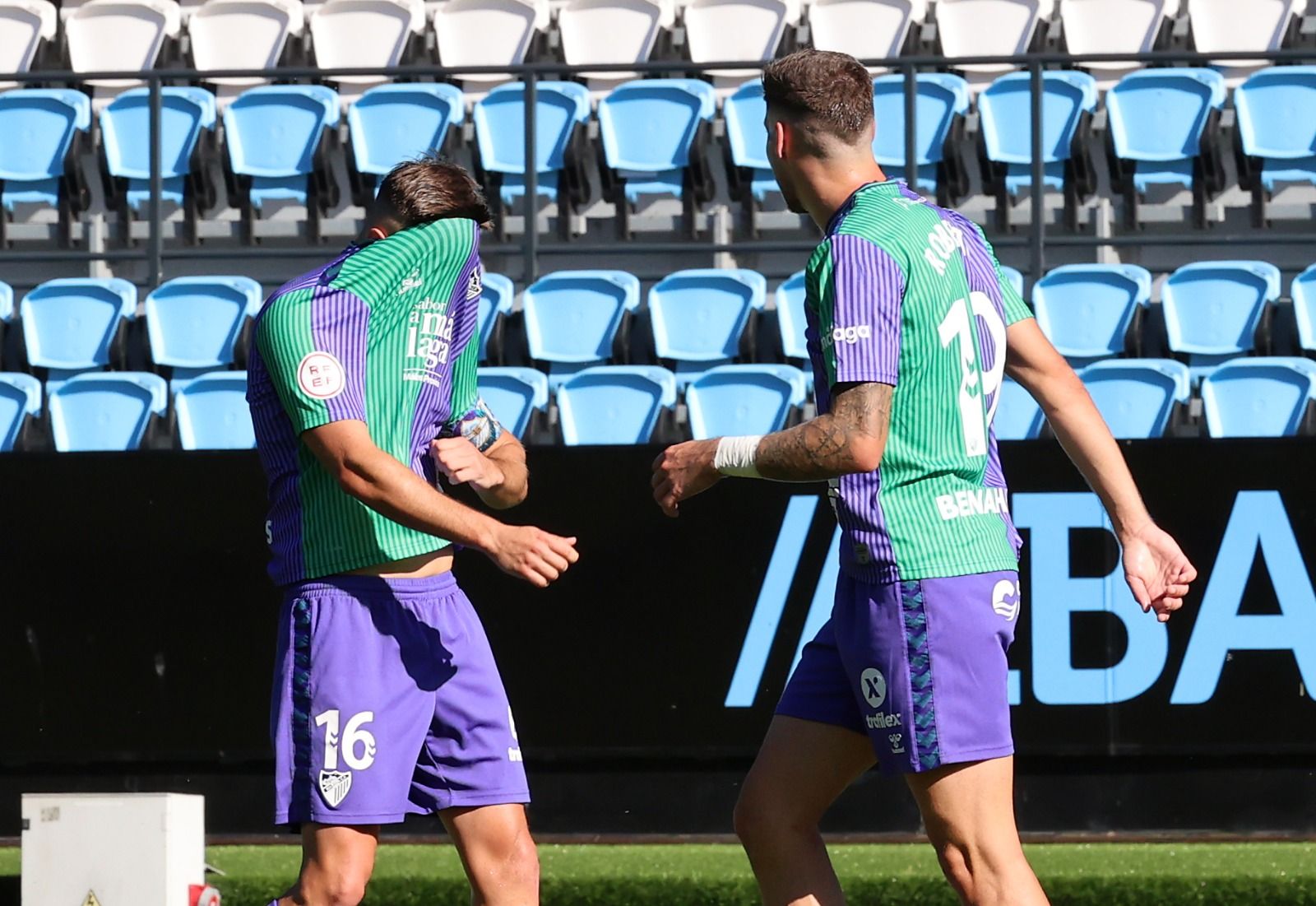 El Celta B - Málaga, en imágenes