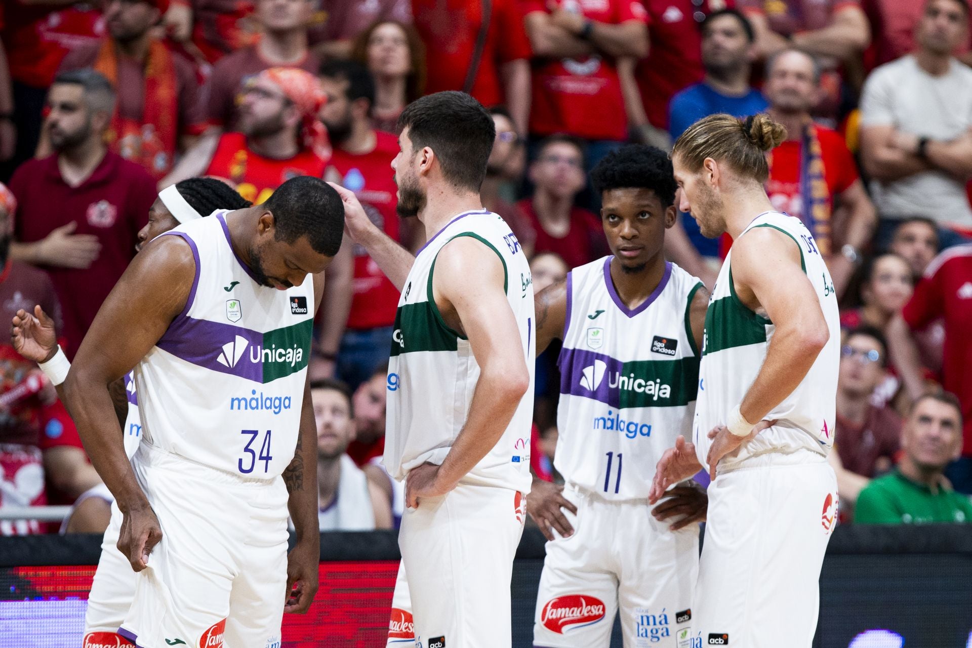 El UCAM Murcia- Unicaja, en imágenes