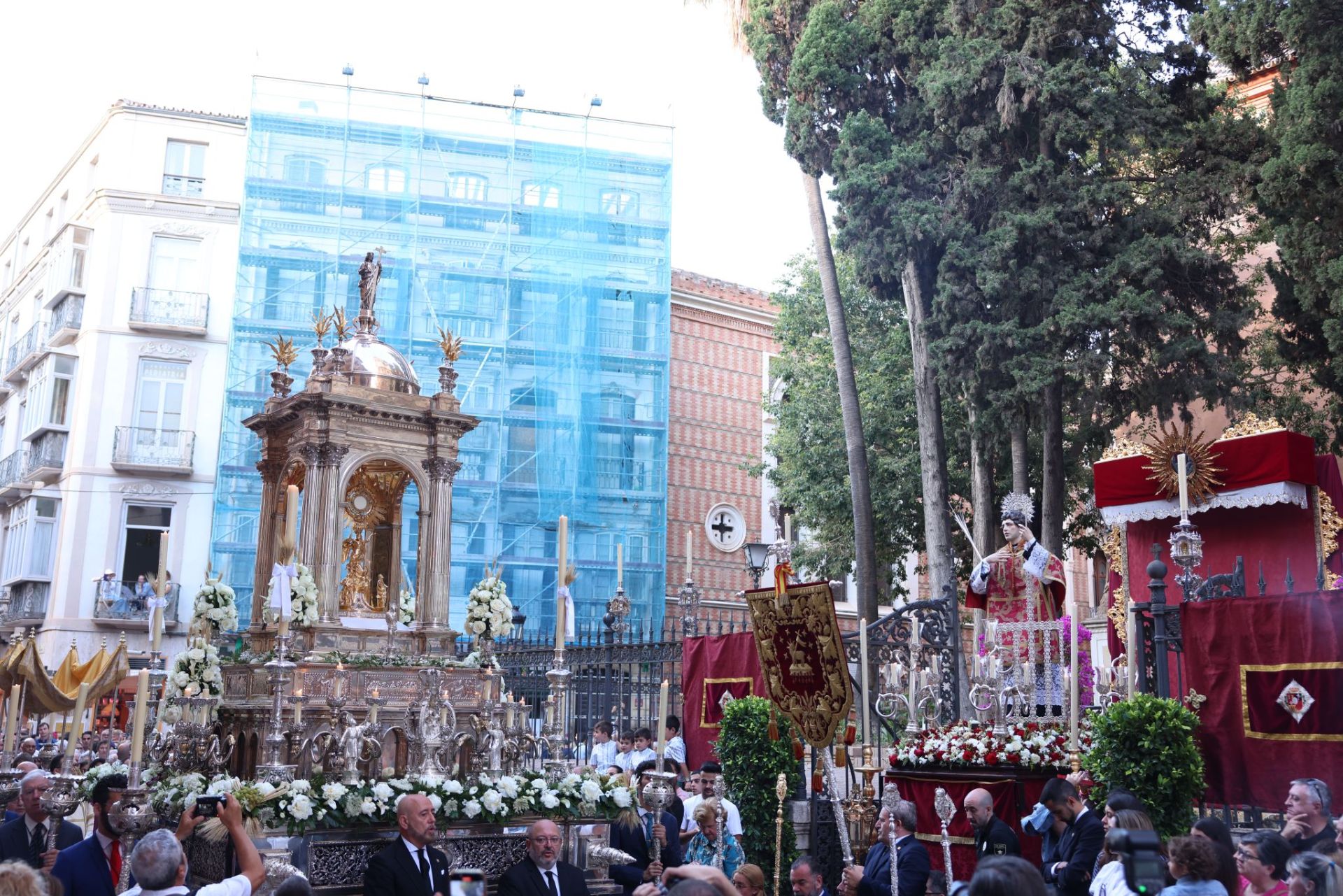 La procesión del Corpus en Málaga, en imágenes