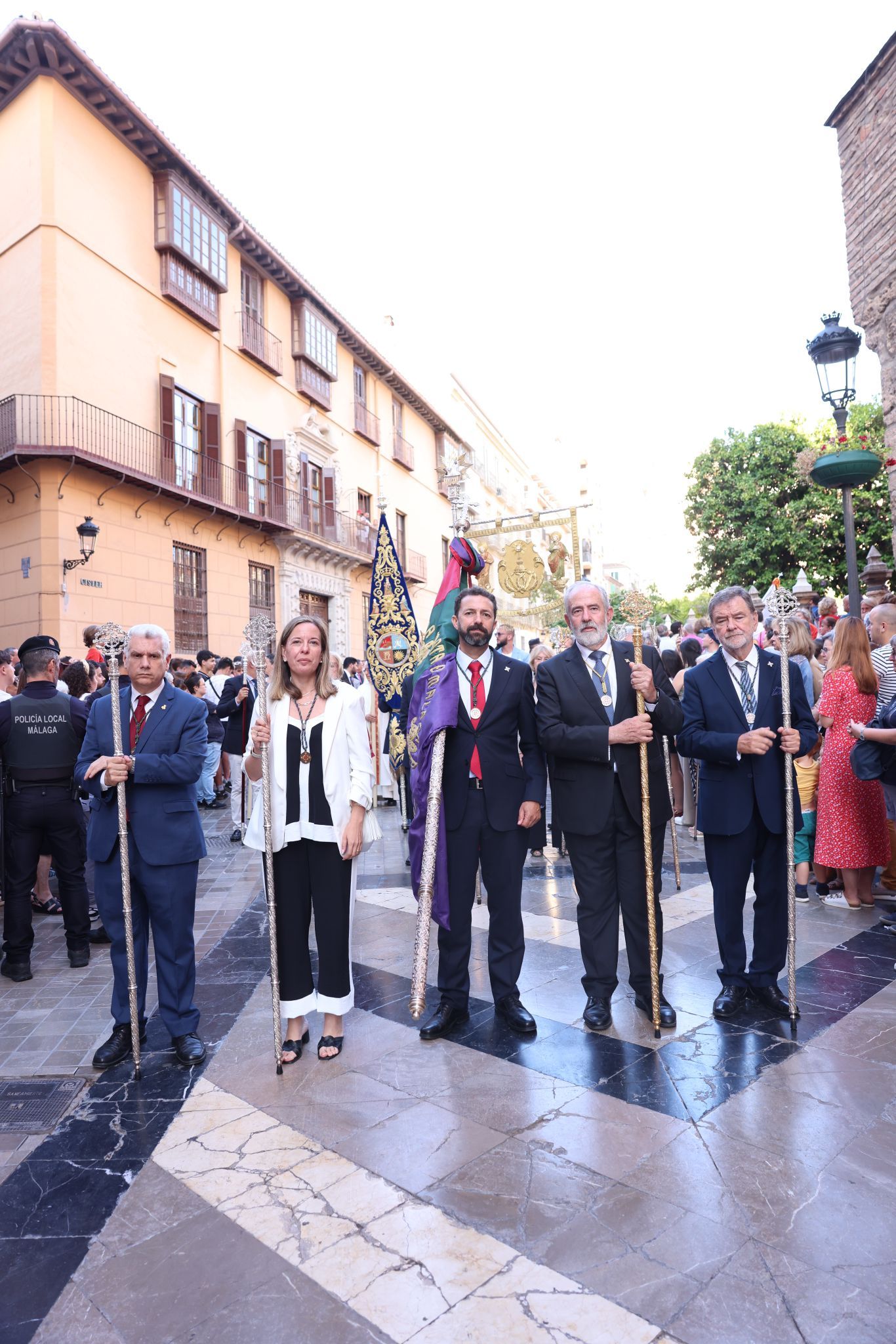 La procesión del Corpus en Málaga, en imágenes