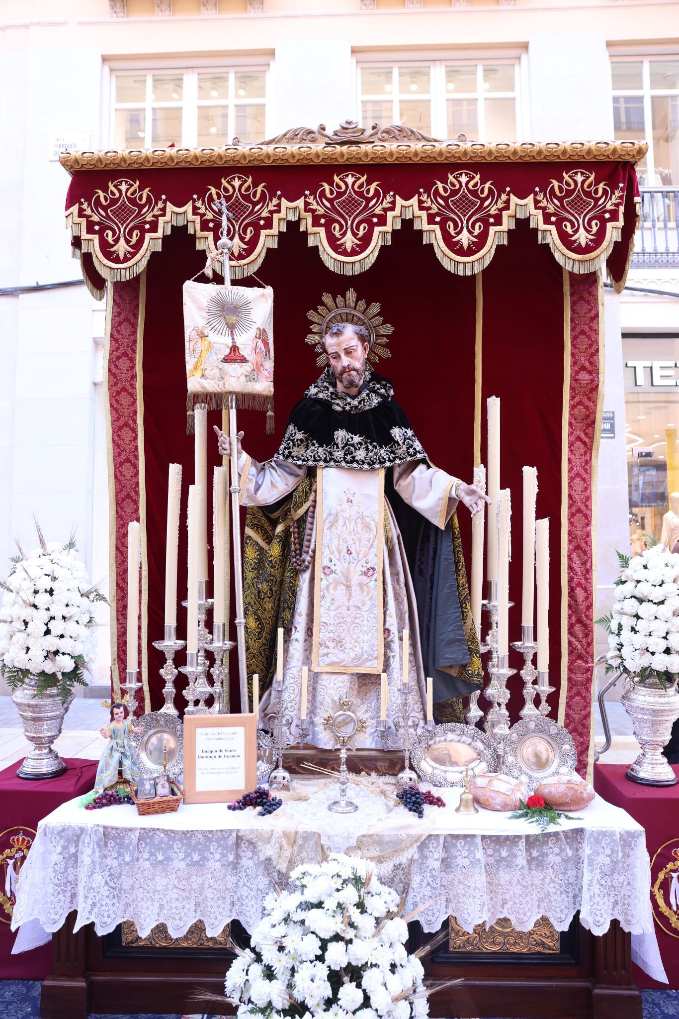 La procesión del Corpus en Málaga, en imágenes